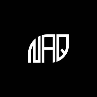 Siyah arka planda NAQ harfi logo tasarımı. NAQ yaratıcı harf logosu konsepti. NAQ harf dizaynı. NAQ harfi logo tasarımı. Siyah arka planda. NAQ yaratıcı harf logosu konsepti. NAQ harf dizaynı. NAQ harf logosu tasarımı.