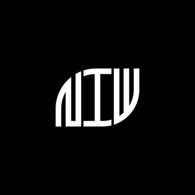 Siyah arka planda NIW harf logosu tasarımı. NIW yaratıcı harflerin baş harfleri logo kavramı. NIW harf dizaynı. NIW harf logosu tasarımı. NIW yaratıcı harflerin baş harfleri logo kavramı. NIW harf tasarımı. NIW harf logosu tasarımı BLACK backgrou