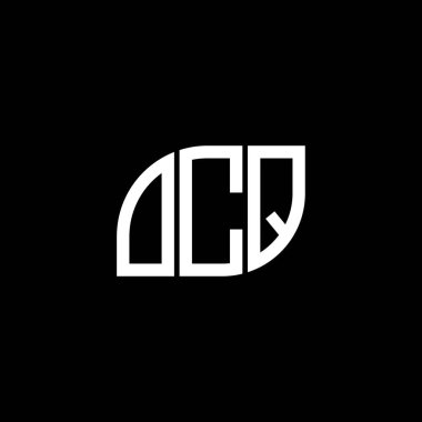 BLACK arka planında OCQ harfi logo tasarımı. OCQ yaratıcı harflerin baş harfleri logo kavramı. OCQ harf tasarımı. OCQ harfi logo tasarımı BLACK arka planında. OCQ yaratıcı harflerin baş harfleri logo kavramı. OCQ harf tasarımı. OCQ harfi logo tasarımı BLACK backgrou