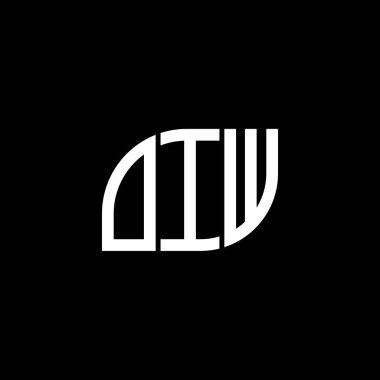 BLACK arka planında OIW harf logosu tasarımı. OIW yaratıcı harflerin baş harfleri logo kavramı. OIW harf dizaynı. OIW harf logo tasarımı. OIW yaratıcı harflerin baş harfleri logo kavramı. OIW harf tasarımı.