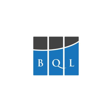 Siyah arkaplanda BQL harf logosu tasarımı. BQL yaratıcı harflerin baş harfleri logo kavramı. BQL harf tasarımı.