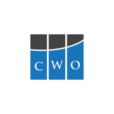 CWO harfi logo tasarımı. CWO yaratıcı harflerin baş harfleri logo kavramı. CWO harf tasarımı. CWO harfi logo tasarımı. BLACK arka planında. CWO yaratıcı harflerin baş harfleri logo kavramı. CWO harf tasarımı. CWO harfi logo tasarımı BLACK backgrou