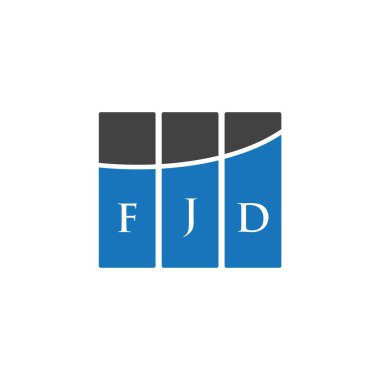 Beyaz arka planda FJD harf logosu tasarımı. FJD yaratıcı harflerin baş harfleri logo kavramı. FJD harf dizaynı. FJD harf logo tasarımı. Beyazların arka planında. FJD yaratıcı harflerin baş harfleri logo kavramı. FJD harf tasarımı.