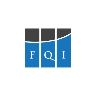 Beyaz arka planda FQI harf logosu tasarımı. FQI yaratıcı harflerin baş harfleri logo kavramı. FQI harf tasarımı. FQI harfi logo tasarımı. Beyazların arka planında. FQI yaratıcı harflerin baş harfleri logo kavramı. FQI harf tasarımı. FQI harfi logo tasarımı.
