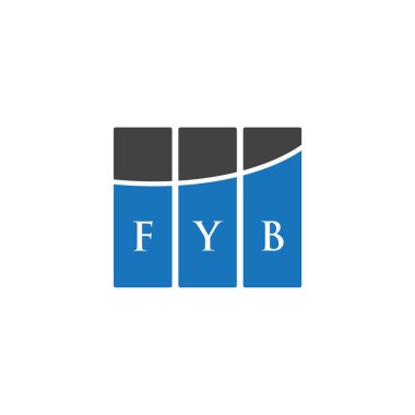 Beyazların arka planında FYB harfi logo tasarımı. FYB yaratıcı harflerin baş harfleri logo kavramı. FYB harf tasarımı. FYB harfi logo tasarımı. Beyazların arka planında. FYB yaratıcı harflerin baş harfleri logo kavramı. FYB harf tasarımı.