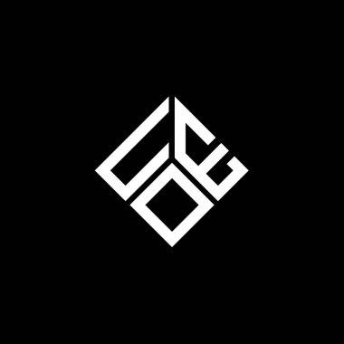 Siyah arka planda BAE harf logosu tasarımı. BAE yaratıcı harf logosu kavramı. BAE harf tasarımı.