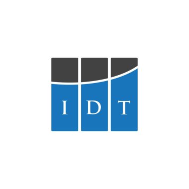 Beyaz arka planda IDT harfi logo tasarımı. IDT yaratıcı harf logosu konsepti. IDT harf tasarımı. Beyaz arka planda IDT harf logosu tasarımı. IDT yaratıcı harf logosu konsepti. IDT harf tasarımı.