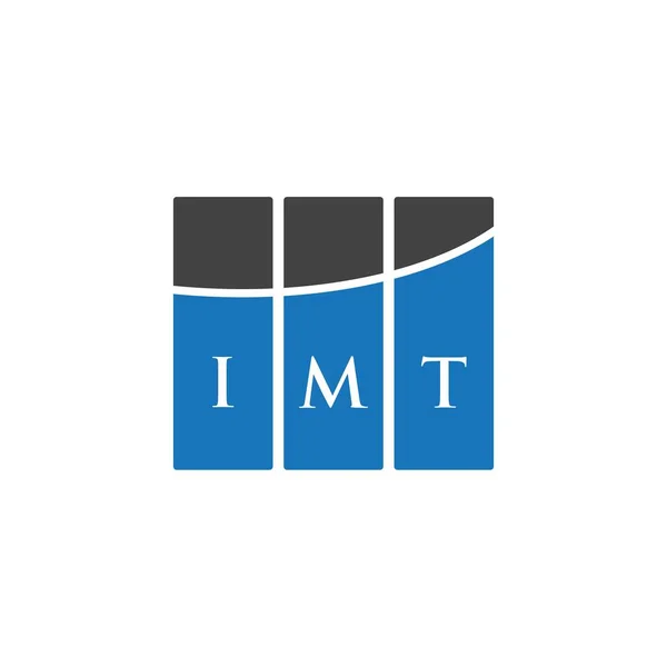 Imt Letter Logo Design White Background Imt Creative Initials Letter — Stockový vektor
