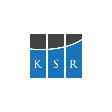 Beyazların arka planında KSR harfi logo tasarımı. KSR yaratıcı harflerin baş harfleri logo kavramı. KSR harf tasarımı. KSR harfi logo tasarımı. KSR yaratıcı harflerin baş harfleri logo kavramı. KSR harf tasarımı. KSR harfi logo tasarımı