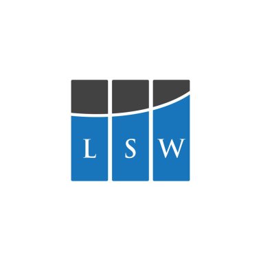 Beyaz arka planda LSW harf logosu tasarımı. LSW yaratıcı harflerin baş harfleri logo kavramı. LSW harf tasarımı. Beyaz arka planda LSW harf logosu tasarımı. LSW yaratıcı harflerin baş harfleri logo kavramı. LSW harf tasarımı. LSW harfli logo tasarımı.