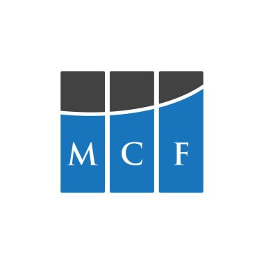 Beyaz arka planda MCF harf logosu tasarımı. MCF yaratıcı harflerin baş harfleri logo kavramı. MCF harf dizaynı. Beyaz arka planda MCF harf logosu tasarımı. MCF yaratıcı harflerin baş harfleri logo kavramı. MCF harf dizaynı.MCF beyaz geri Grou üzerinde logo tasarımı