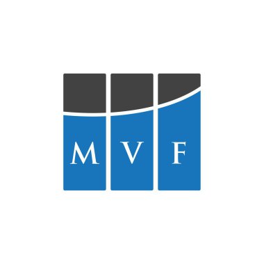 Beyazların arka planında MVF harf logosu tasarımı. MVF yaratıcı harf logosu konsepti. MVF harf tasarımı. Beyazların arka planında MVF harf logosu tasarımı. MVF yaratıcı harf logosu konsepti. MVF harf dizaynı.MVF beyaz geri Grou üzerinde logo tasarımı