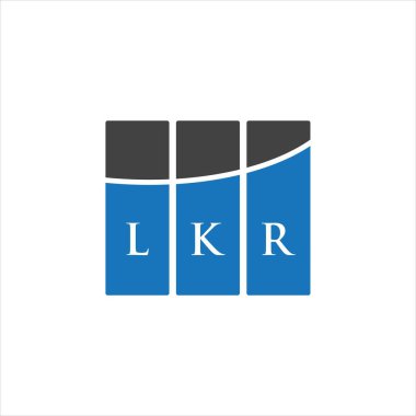 Beyaz arka planda LKR harf logosu tasarımı. LKR yaratıcı harflerin baş harfleri logo kavramı. LKR harf tasarımı. LKR harfi logo tasarımı. LKR yaratıcı harflerin baş harfleri logo kavramı. LKR harf tasarımı. LKR harfi logo tasarımı.