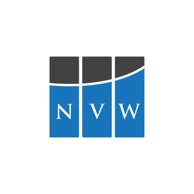 Beyaz arka planda NVW harf logosu tasarımı. NVW yaratıcı harflerin baş harfleri logo kavramı. NVW harf dizaynı. Beyaz arka planda NVW harf logosu tasarımı. NVW yaratıcı harflerin baş harfleri logo kavramı. NVW harf tasarımı. NVW harfli logo tasarımı.