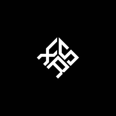 Siyah arka planda XRS harf logosu tasarımı. XRS yaratıcı harflerin baş harfleri logo kavramı. XRS harf tasarımı.