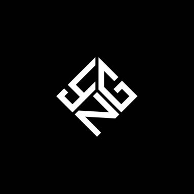 Siyah arka planda YNG harf logosu tasarımı. YNG yaratıcı harflerin baş harfleri logo kavramı. YNG harf tasarımı. Siyah arkaplanda YNG harfi logo tasarımı. YNG yaratıcı harflerin baş harfleri logo kavramı. YNG harf tasarımı.