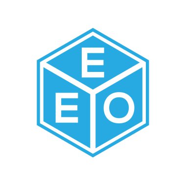 Siyah arka planda AÇO harf logosu tasarımı. AÇO yaratıcı harflerin baş harfleri logo kavramı. AÇO harf tasarımı.