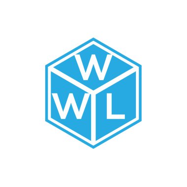 Siyah arka planda WWL harf logosu tasarımı. WWL yaratıcı harflerin baş harfleri logo kavramı. WWL harf tasarımı.