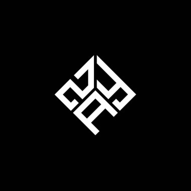 Siyah arka planda ZAY harf logosu tasarımı. ZAY yaratıcı harflerin baş harfleri logo kavramı. ZAY harf tasarımı.