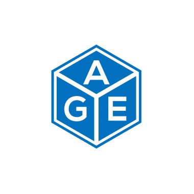 Siyah arka planda Yaş harfi logosu tasarımı. Yaş yaratıcı harflerin baş harfleri logo konsepti. Yaş harfi tasarımı.