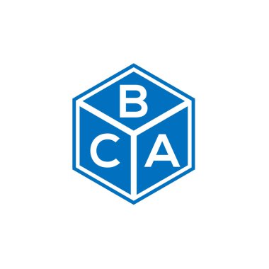 Siyah arka planda MobileBCA harf logosu tasarımı. BCA yaratıcı harflerin baş harfleri logo kavramı. BCA harf tasarımı.