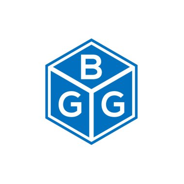 Siyah arkaplanda MobileBGG harf logosu tasarımı. BGG yaratıcı harflerin baş harfleri logo kavramı. BGG harf tasarımı.