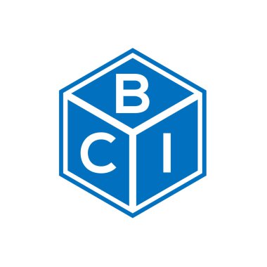 Siyah arka planda BCI harf logosu tasarımı. BCI yaratıcı harflerin baş harfleri logo kavramı. BCI harf tasarımı.