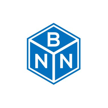 Siyah arka planda BNN harf logosu tasarımı. BNN yaratıcı harf logosu konsepti. BNN harf tasarımı.