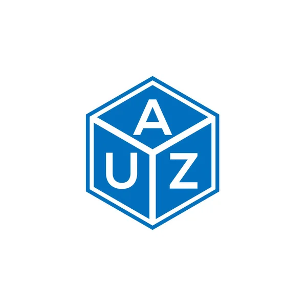 Auz 디자인은 있습니다 Auz 크리에이티브 이니셜 Auz 디자인 — 스톡 벡터