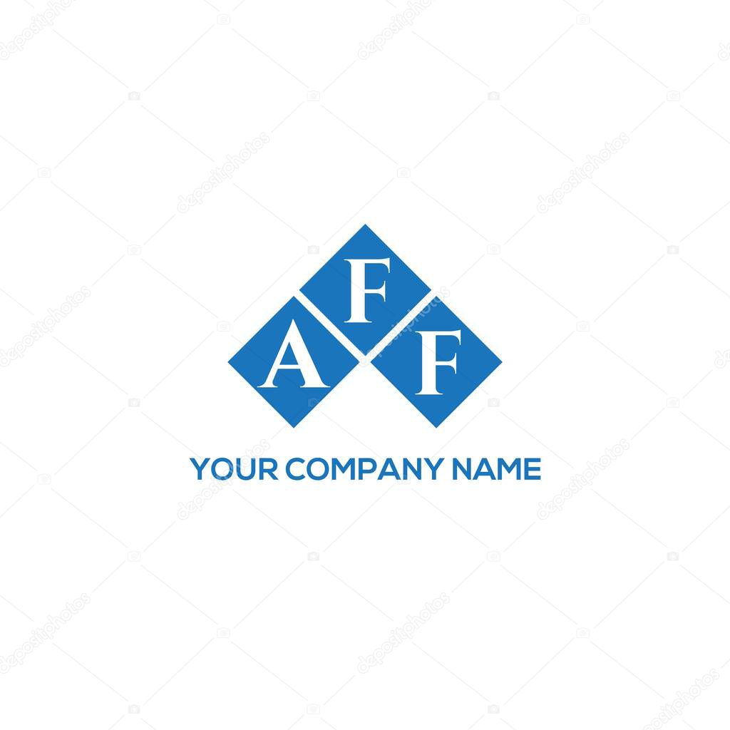 AFF letter logo design on BLACK background. AFF creative initials letter logo concept. AFF letter design.AFF letter logo design on BLACK background. AFF creative initials letter logo concept. AFF letter design.AFF letter logo design on BLACK backgrou
