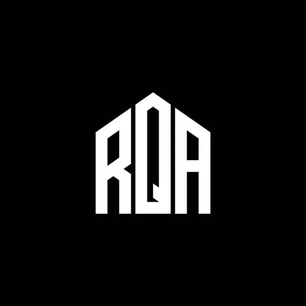 ブラックを基調としたRqaレターロゴデザイン Rqaクリエイティブイニシャルレターロゴコンセプト Rqa手紙のデザインRqa手紙のロゴのデザイン Rqaクリエイティブイニシャルレターロゴコンセプト Rqa手紙のデザイン Rqa手紙のロゴのデザイン — ストックベクタ