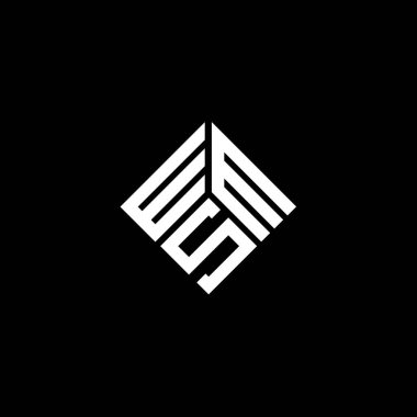 Siyah arka planda WMS harfi logo tasarımı. WMS yaratıcı harflerin baş harfleri logo kavramı. WMS harf tasarımı.