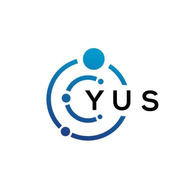 Beyaz arka planda sizin harf teknolojisi logo tasarımınız. Yaratıcı baş harflerin IT logosu konsepti. Senin harf tasarımın.