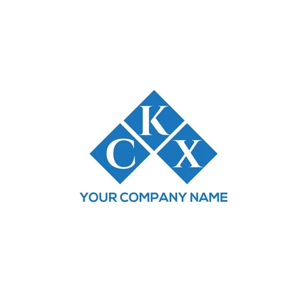 Ckx字母标识设计白色背景 Ckx创意首字母首字母标识概念 Ckx字母名称 Ckx字母标识设计白色背景 Ckx创意首字母首字母标识概念 Ckx字母名称 Ckx字母标识设计在白色背景色上 — 图库矢量图片