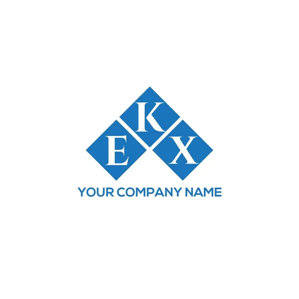 白色背景的Ekx字母标识设计 Ekx创意的首字母首字母标识概念 Ekx字母名称 Ekx字母标识设计白色背景 Ekx创意的首字母首字母标识概念 Ekx字母名称 Ekx字母标识在白色背景色上的设计 — 图库矢量图片