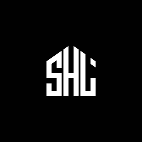 Shl 디자인 Shl 창의적 이니셜 디자인 — 스톡 벡터