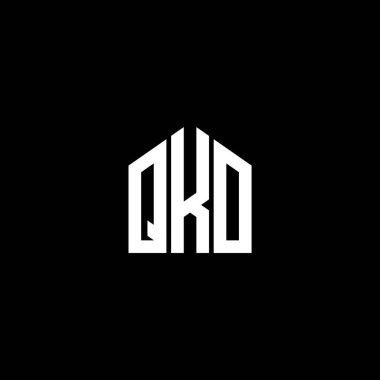 QKO harf logo tasarımı BLACK arkaplanı. QKO yaratıcı harflerin baş harfleri logo kavramı. QKO harf dizaynı. QKO harfi logo dizaynı BLACK arkaplanında. QKO yaratıcı harflerin baş harfleri logo kavramı. QKO harf tasarımı. QKO harf logo tasarımı BLACK backgrou