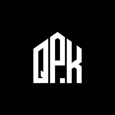 QPK harf logo tasarımı Siyah arka planda. QPK yaratıcı harflerin baş harfleri logo kavramı. QPK harf tasarımı. QPK harfi logo tasarımı BLACK arkaplanında. QPK yaratıcı harflerin baş harfleri logo kavramı. QPK harf tasarımı. QPK harfi logo tasarımı BLACK backgrou