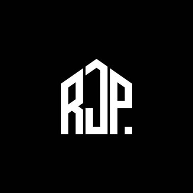 BLACK arka planında RJP harfi logo tasarımı. RJP yaratıcı harf logosu konsepti. RJP harf tasarımı. RJP harfi logo tasarımı. BLACK arkaplanı. RJP yaratıcı harf logosu konsepti. RJP harf tasarımı. RJP harfi logo tasarımı BLACK backgrou