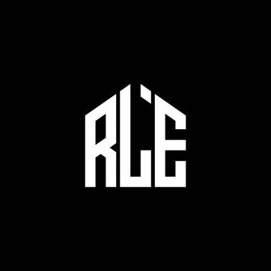 Siyah arka planda RLE harf logosu tasarımı. RLE yaratıcı harf logosu konsepti. RLE harf dizaynı. RLE harf logosu tasarımı siyah arkaplanda. RLE yaratıcı harf logosu konsepti. RLE harf tasarımı. RLE harf logosu tasarımı siyah backgrou üzerine