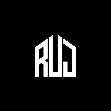 RUJ harf logosu tasarımıdır. RUJ yaratıcı harflerin baş harfleri logo kavramı. RUJ harf dizaynı. RUJ harf logosu tasarımı. RUJ yaratıcı harflerin baş harfleri logo kavramı. RUJ harf tasarımı. RUJ harf logosu tasarımı BLACK backgrou