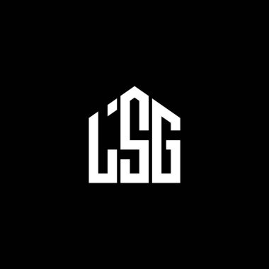 BLACK arka planında LSG harfi logo tasarımı. LSG yaratıcı harflerin baş harfleri logo kavramı. LSG harf tasarımı. LSG harfi logo tasarımı. LSG yaratıcı harflerin baş harfleri logo kavramı. LSG harf tasarımı.