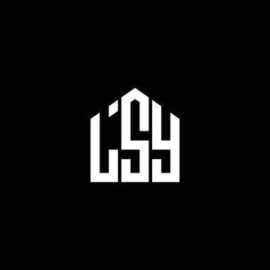 LSY harf logo tasarımı siyah arka planda. LSY yaratıcı harflerin baş harfleri logo kavramı. LSY harf tasarımı. LSY harf logosu tasarımı. LSY yaratıcı harflerin baş harfleri logo kavramı. LSY harf tasarımı. LSY harf logosu tasarımı BLACK backgrou
