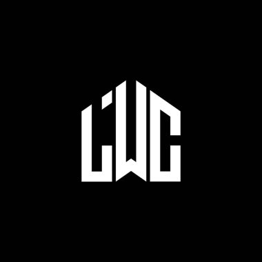 BLACK arka planında LWC harfi logo tasarımı. LWC yaratıcı harflerin baş harfleri logo kavramı. LWC harf tasarımı. LWC harf logo tasarımı. BLACK arkaplanı. LWC yaratıcı harflerin baş harfleri logo kavramı. LWC harf tasarımı. BLACK backgrou üzerinde LWC harf logo tasarımı