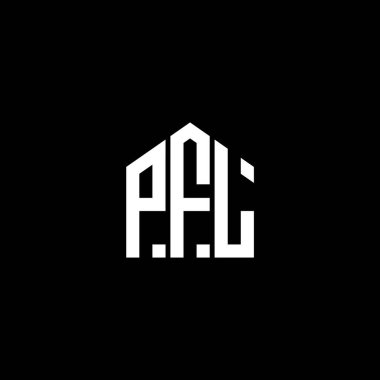 BLACK arka planında PFL harf logosu tasarımı. PFL yaratıcı harflerin baş harfleri logo kavramı. PFL harf dizaynı. PFL harf logosu dizaynı BLACK arka planında. PFL yaratıcı harflerin baş harfleri logo kavramı. PFL harf tasarımı. BLACK backgrou üzerinde PFL harf logosu tasarımı