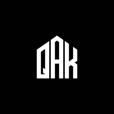 Kara arka planda QAK harf logosu tasarımı. QAK yaratıcı harflerin baş harfleri logo kavramı. QAK harf tasarımı. QAK harf logosu tasarımı. QAK yaratıcı harflerin baş harfleri logo kavramı. QAK harf tasarımı. QAK harf logosu tasarımı BLACK backgrou