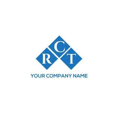 Siyah arka planda RCT harfi logo tasarımı. RCT yaratıcı harflerin baş harfleri logo kavramı. RCT harf tasarımı.