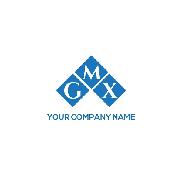 Design Logotipo Letra Gmx Fundo Branco Gmx Iniciais Criativas Conceito — Vetor de Stock