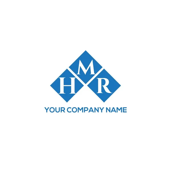 Hmr 디자인 Hmr 크리에이티브 이니셜 Hmr 디자인 — 스톡 벡터