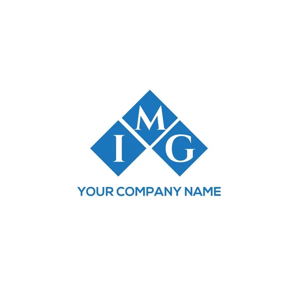 Img Letter Logo Design White Background Img Creative Initials Letter — Stockový vektor